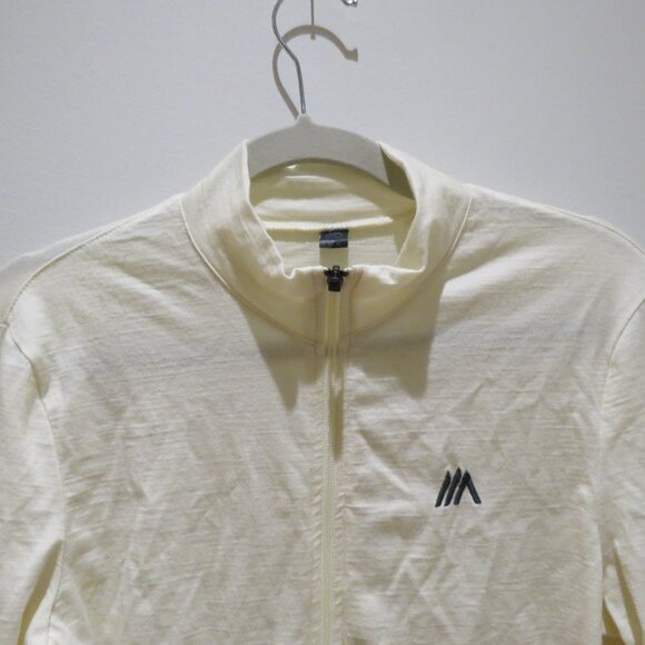 CIMA CIMACOPPI V5 Merino Wool Cycling Zip Up Jacket in Cream Outdoor Size L - Picture 4 of 14